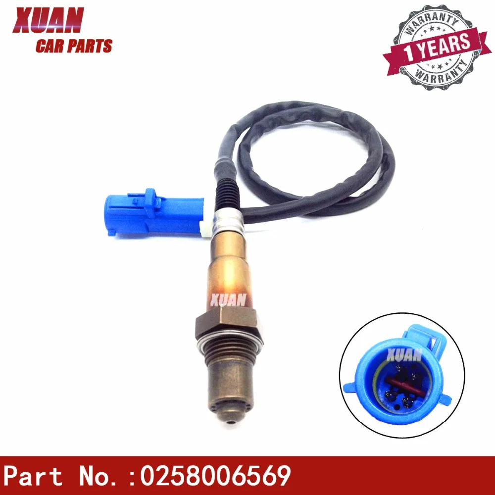 XUAN Lambda O2 кислородный датчик для Ford Focus 2 3 C-max 0258006569 0 258 006 569 3M51-9G444-AA BLUEPLUG | Автомобили