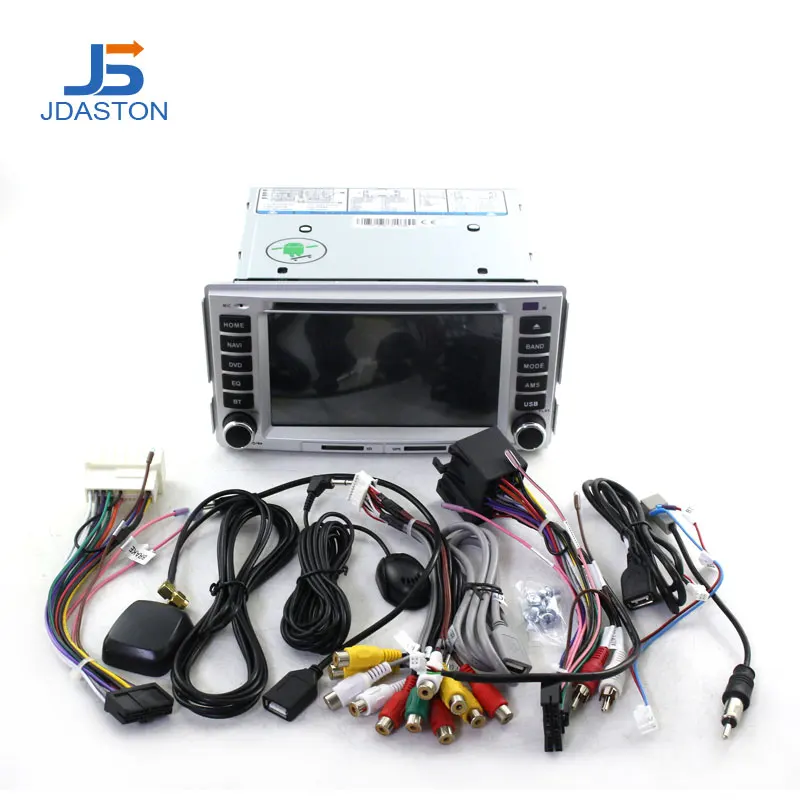 Cheap JDASTON Android 9.1 Car DVD Player For HYUNDAI SANTA FE 2006-2012 Multimedia GPS Navigation 2 Din Car Radio Audio Stereo WIFI 3