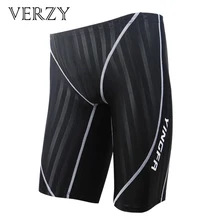 Водонепроницаемые мужские плавки, Брендовые мужские купальники, шорты на шнурке, спортивные костюмы для соревнований, купальный костюм