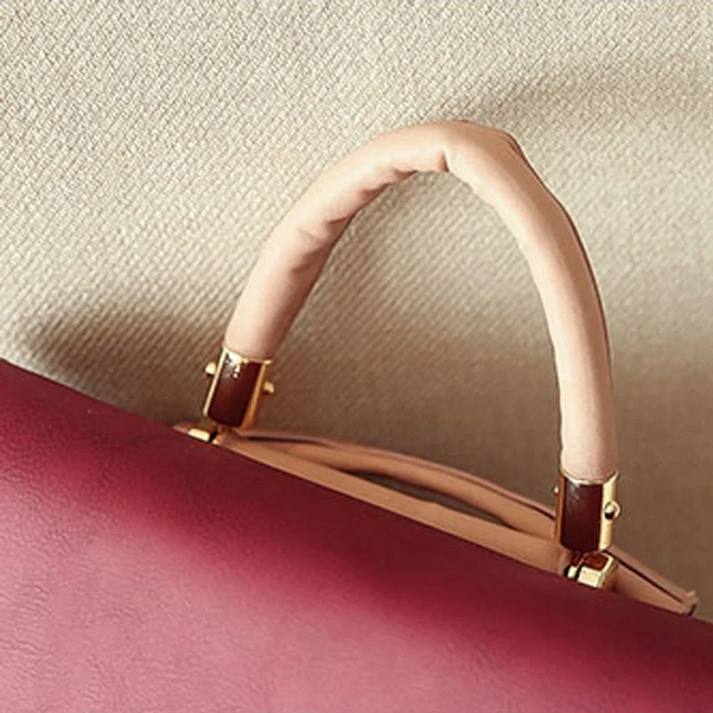 Women Backpack Tassel PU Leather Panelled Female Travel Backpacks Fashion Girl School Bag Mini Design Lady Daily Mochila BP0193 (4)