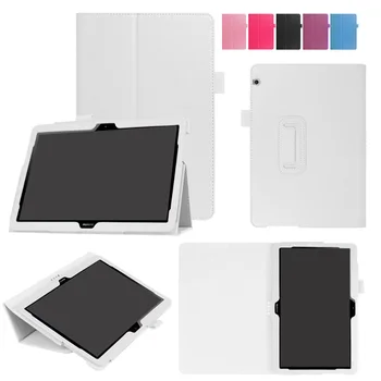 

For huawei MediaPad T3 10 Litchi Grain PU Leather Stand Flip cover case For Huawei MediaPad T3 10 AGS-L09 AGS-L03 9.6 '' tablet