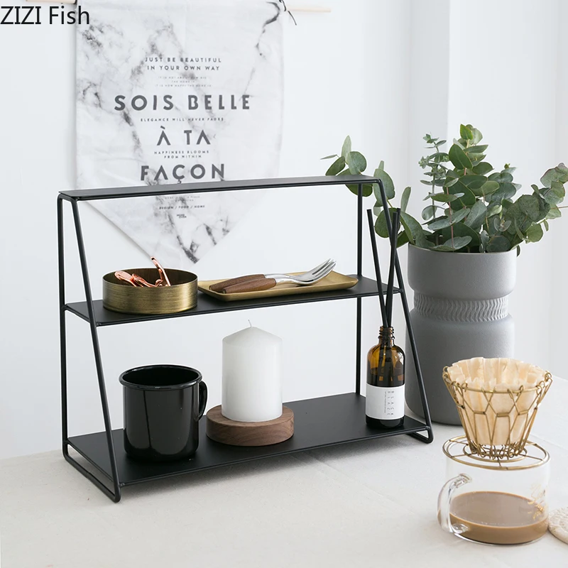 

3 Tiers Storage Racks Decorating Tools for Wedding Dessert Table Home Decoration Perfume Display Green Planting Holders