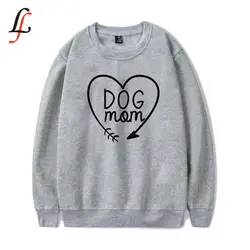 Собака Мама монолитным Толстовка для женщин хип хоп 2019 новая мода высокое качество толстовки и кофты известный Kpop одежда