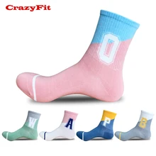 Спортивные носки Для женщин Велоспорт Открытый работает тренажерный зал Фитнес лыжный Пеший Туризм велосипед Велоспорт-носки теннис велосипед Носок Женские запустить носок