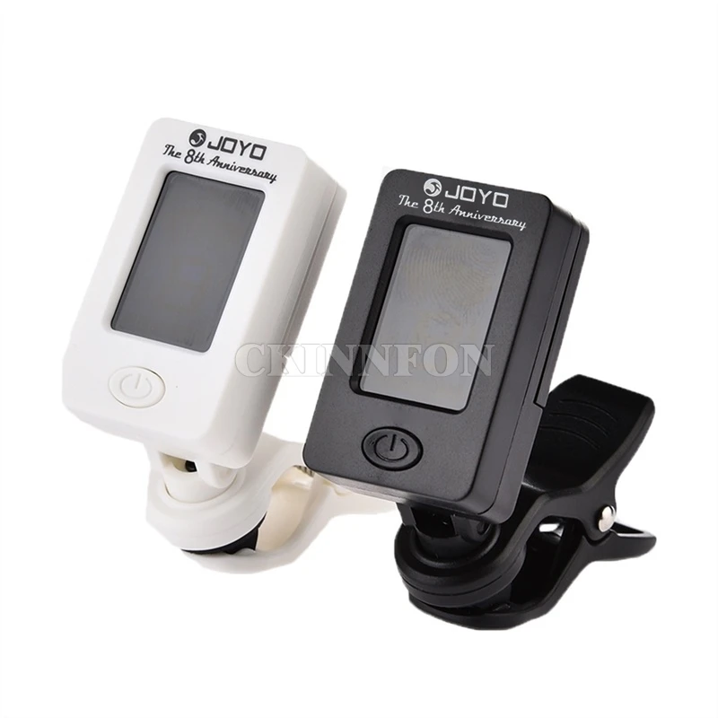 

DHL 100X Digital LCD Clip-on Tuner for Chromatic Guitar Bass Violin The 8th Anniversary Commemorative Edition JOYO JT-01