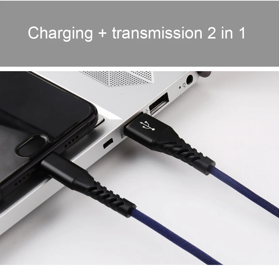 NOHON Durable Fast Charger Data USB Cable For Apple iPhone XS MAX XR X 7 6 8 6S 5S Plus IOS 10 11 12 Lighting Phone Charge Cable (12)