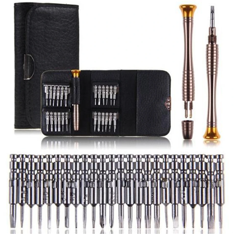 

Screwdriver Set 25 in 1 Torx Screwdriver Repair Tool Set For iPhone Cellphone Tablet PC Worldwide Store Hand tools