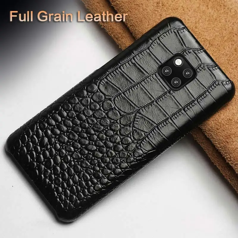 

crocodile veins phone case for Huawei mate 20 10 pro mate 9 pro Honor 9 Lite luxurious Earthquake resistance protective case