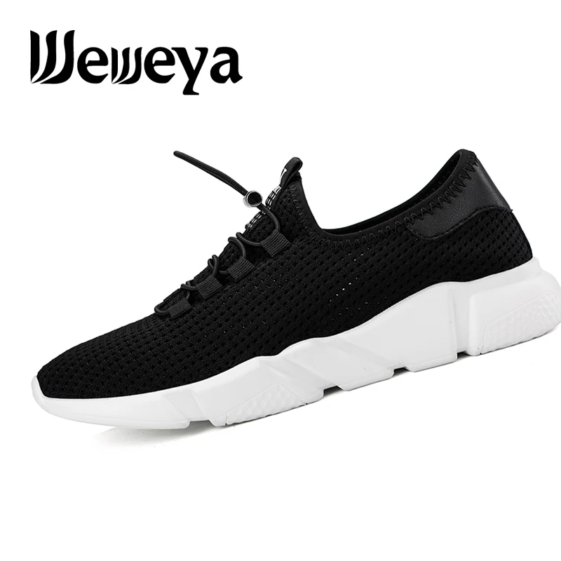 Spring Summer Black Trail Running Shoes Lightweight Sneakers For Male Sport Mesh Conformatable sepatu pria | Спорт и развлечения