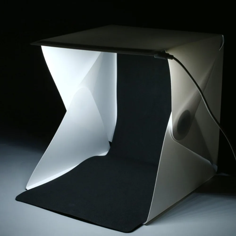 Zhice Large Size Folding Lightbox Photography Photo Studio Softbox LED Light Soft Box