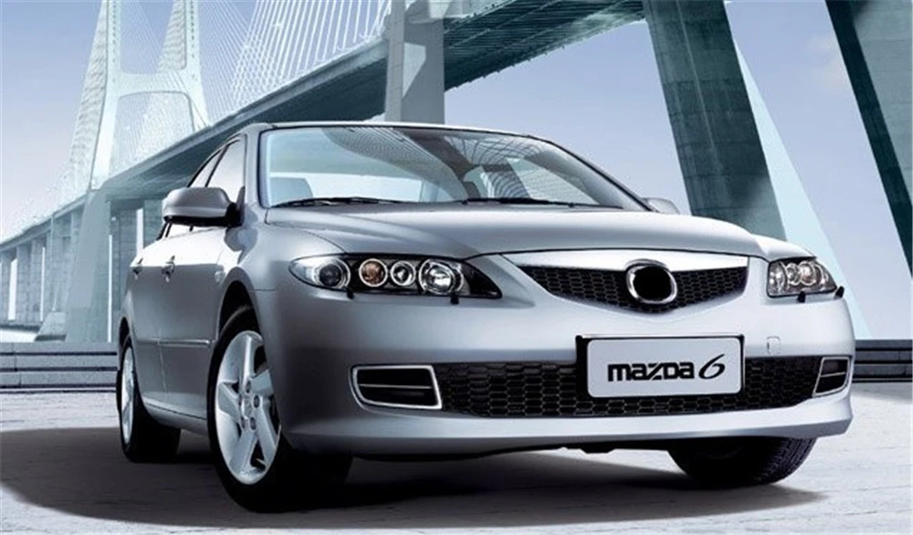 Автомобильный мигающий 2 шт. для Mazda 6, мазда 6, 2006, 2007, 2008, 2009, СВЕТОДИОДНЫЙ DRL Дневной ходовой светильник, Дневной светильник, водонепроницаемый указатель поворота