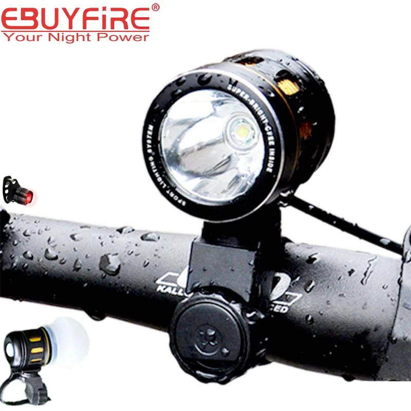 

MTB Cycling Flashlight linterna XML T6 Waterproof Sports Tent lights Bicycle Bike lights (No 18650 battery)