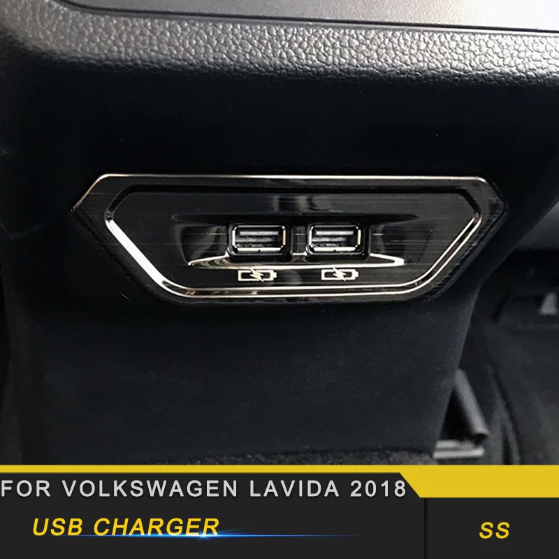 For Volkswagen Lavida 2018 rear seat USB Car Charger For Mobile Phone Tablet Fast Charger USB Phone Charger Adapter For Volkswagen Lavida 2018 rear seat USB Car Charger For Mobile Phone Tablet Fast Charger USB Phone Charger Adapter
