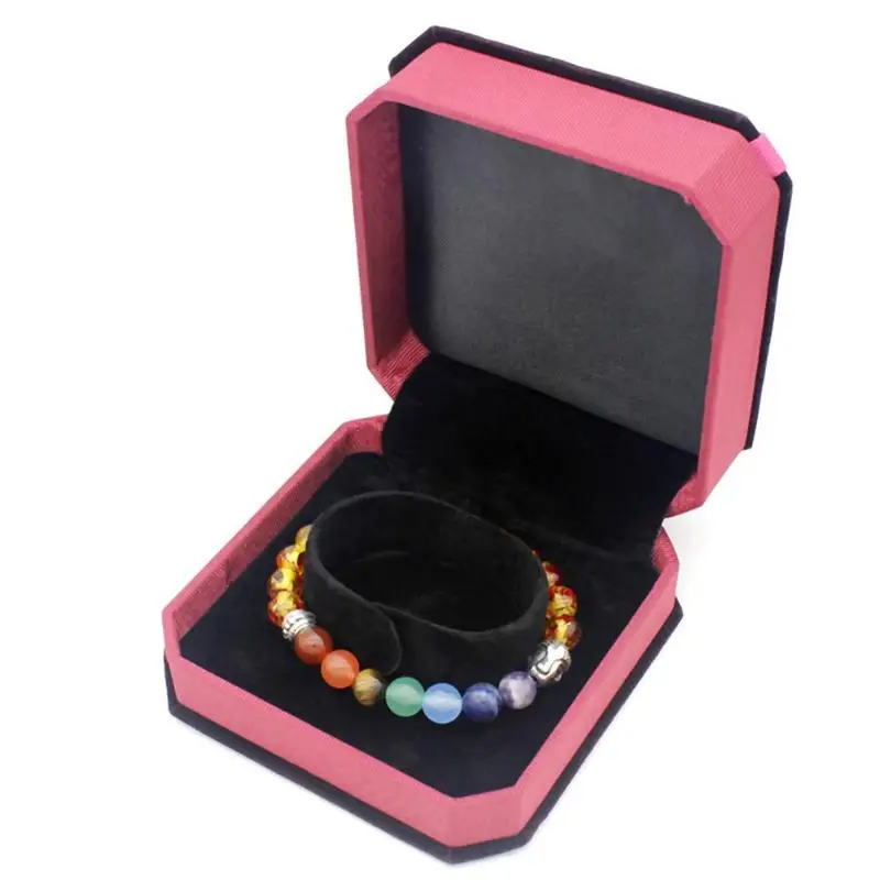 Creative Bowknot Bracelet Storage Box Holder Jewery Foldable Display