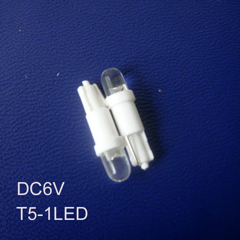

High quality DC6V 6.3V T5 led Dashboard Warning Indicator,led Instrument light w3w wedge Led Pilot Lamp free shipping 500pcs/lot