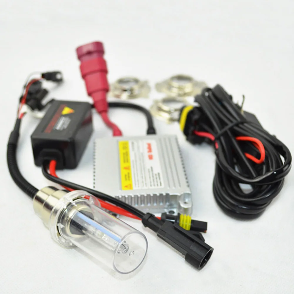 

Safego H6 Motorcycle HID xenon headlight bulbs BA20D Motor Hid Lights Bi xenon H6 Hi/Low H4 hi low Bi-xenon Lights lamp 12V 35W