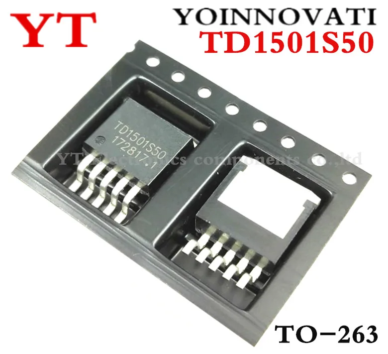 10 шт./лот TD1501S50 TD1501S TD1501 TO-263-5 лучшее качество. | Электронные компоненты и