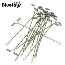 BlueJays 50pcs lot Lure Balance use For Steel wire Fishing line DIY 5cm 20cm T shape