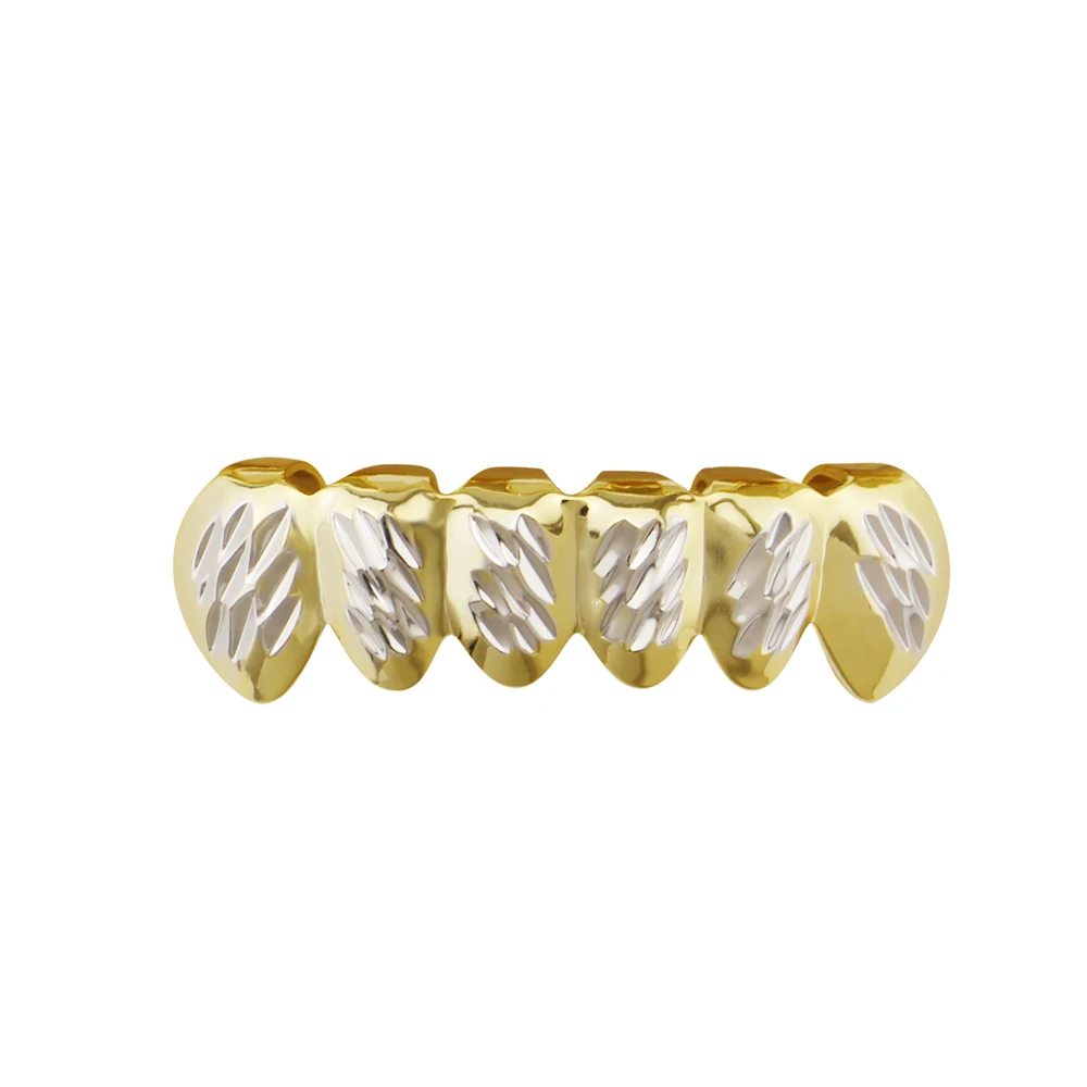 OMYFUN Заводская распродажа хип хоп GRILLZ зубные грили колпачки для зубов двойной