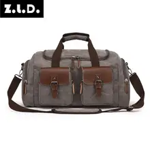 Z.L.D. Обувь в европейском и американском стиле дорожные сумки Холст Дорожная сумка выходные сумка вечерние большой емкости пляжная сумка
