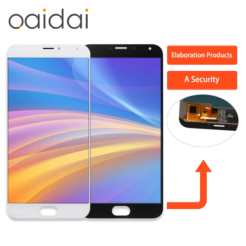 Kopen Lcd Touch Screen Voor Meizu MX5 M X5 Digitizer Mobiele Telefoon Lcd Voor Meizu MX5 LCD Beeldscherm Vervanging onderdelen