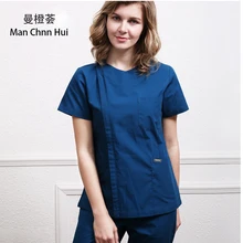 Спецодежда медицинская кормящих костюм хирурга высокое качество операционной скраб набор зубная клиника форма красота салон комбинезоны для девоче