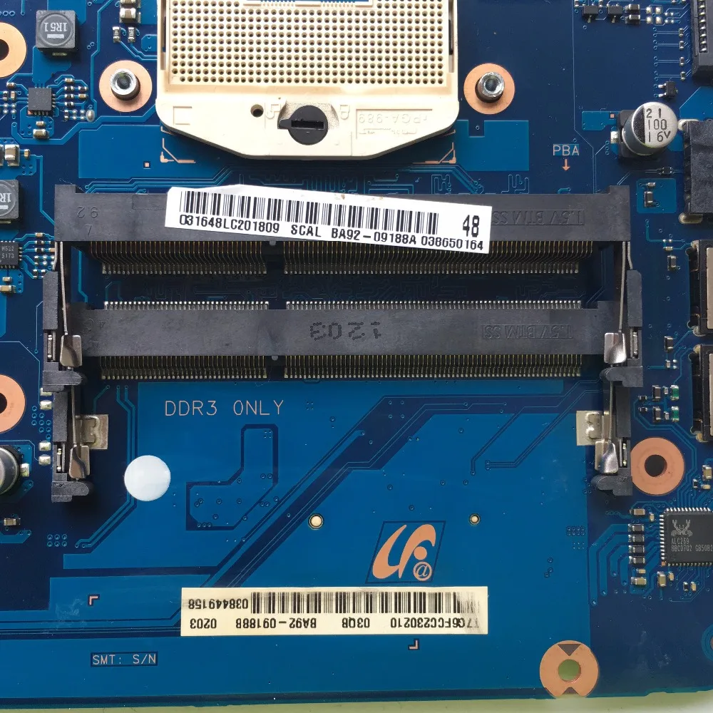 Reboto для samsung NP300E5Z 300E5Z материнская плата для ноутбука BA92-09188A BA92-09188B GT 520M X 1GB HM65 DDR3 Материнская плата протестирована