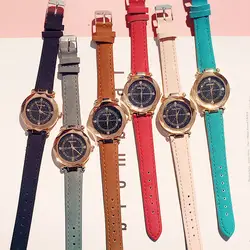 Горячие Черные Звездные Модные женские наручные часы со стразами модные повседневные кварцевые часы для студентов женские в студенческом