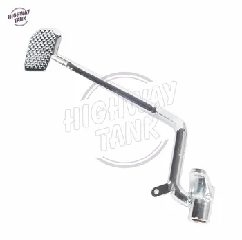 

Chrome Motorcycle Rear Brake Pedal Lever Moto Foot Brake case for Yamaha YBR 125 YBR125 2002-2013