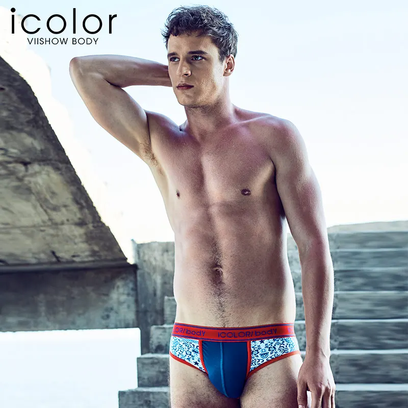 Icolor Новое поступление одноцветное Трусики для женщин Для мужчин S Краткое Хлопок