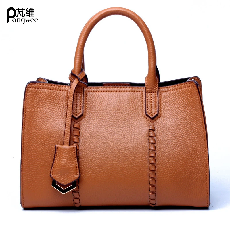 

PONGWEE 2017 Brand Designer Luxury Mini Leather Bag Genuine Leather Crossbody Bag High Quality Serpentine Pattern Leather