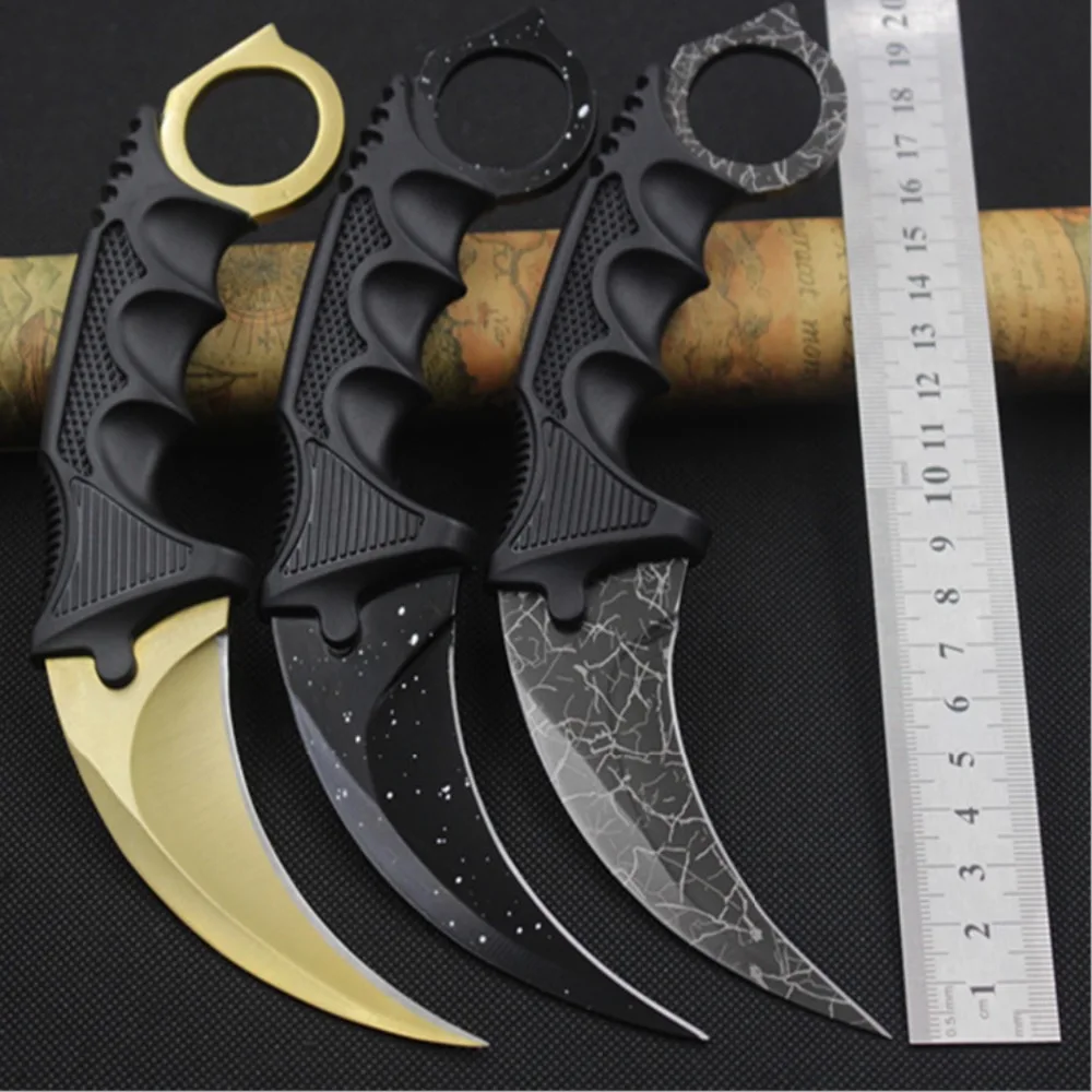 Binoax Karambit Knife CS GO Counter Strike Knives Survival Hunting