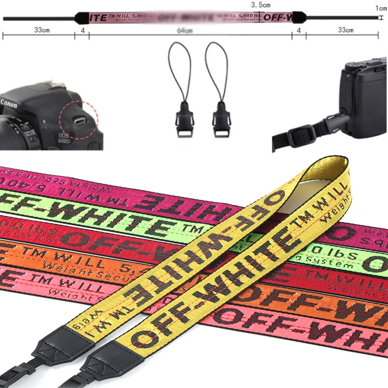 

New Camera Strap Neck/Shoulder Camera Strap Lanyard for Canon Nikon Sony Fujifilm Instax Strap SLR/DSLR Belt