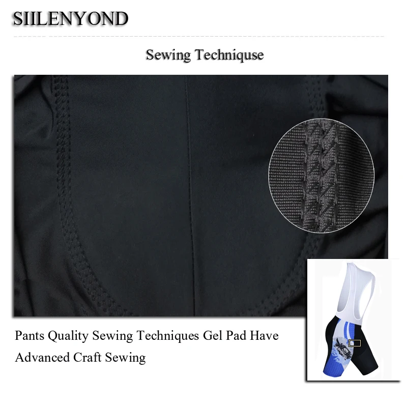 Siilenyond Pro велосипедные шорты с нагрудником мужские летние шорты ciclismo hombre быстросохнущие горные MTB горный велосипед/велосипедная одежда