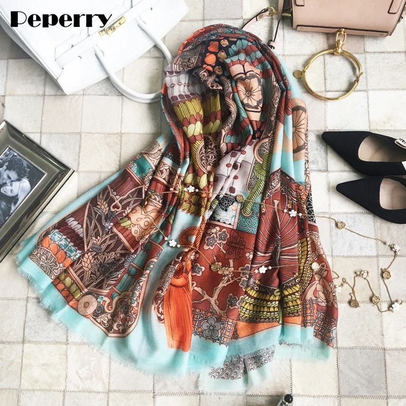Koop Pure Kasjmier Sjaal Vrouwen Ontwerp Luxe Merk Sjaals Sjaals Wraps Warrior Armor Warme Winter Sjaals Bandana 140*140 cm