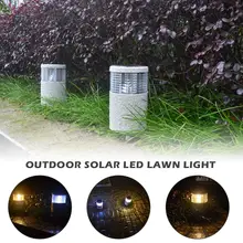 Уличные солнечные светодиодные лужайки Свет прокатки песок плагин свет сад пейзаж, трава лампа Tuinverlichting освещение