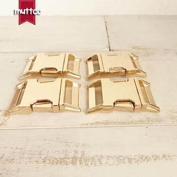 

10pcs/lot DIY for Dog Collar Golden 3.0cm diy backpack zinc alloy buckle pet metal buckle DCK-30G
