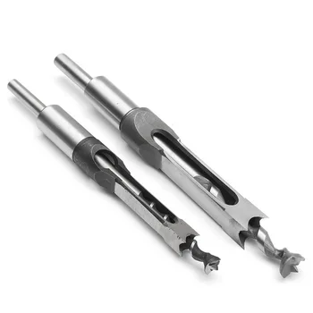 

1pc 10mm/16mm Square Hole Mortiser Drill Bit Mortising Hole Drills DIY Woodworking Tools