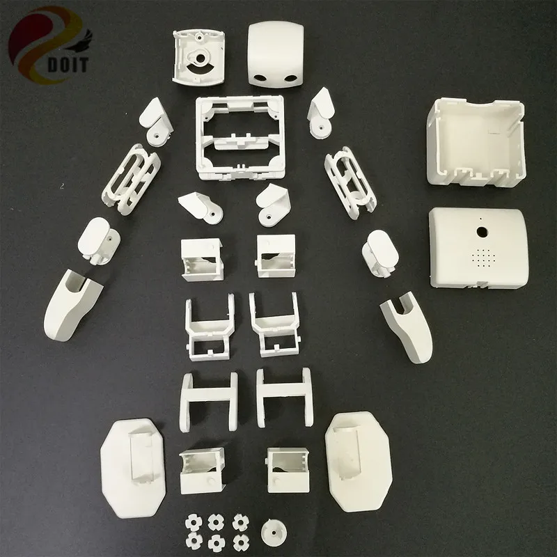 

18 DOF Humanoid Vivi Robot Plen2 Plastic Frame Compatible With 3D Plen 2 Open Source Diy Robotic Model Kit