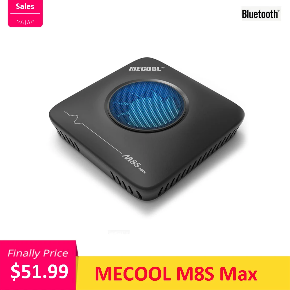 

MECOOL M8S Max TV Box Amlogic S912 3GB RAM 32GB ROM 2.4G 5.8G WiFi BT4.0 100Mbps 4K VP9 H.265 Set Top Box