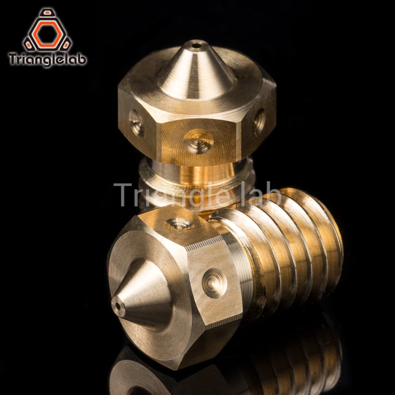 

trianglelab Top quality V6 Nozzle for 3D printers hotend 4pcs/lot 3D printer nozzle for E3D hotend titan extruder prusa i3 mk3