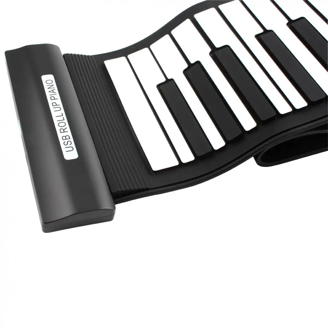 Профессиональная MIDI клавиатура KONIX MD61 портативная Модная Складная электронная с