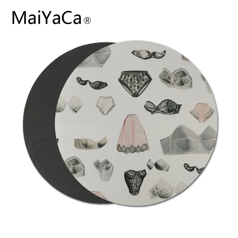 lingerie wallpaper Non-Skid Rubber Mouse Pads Personalized Customized Computer Mouse Pad (1)