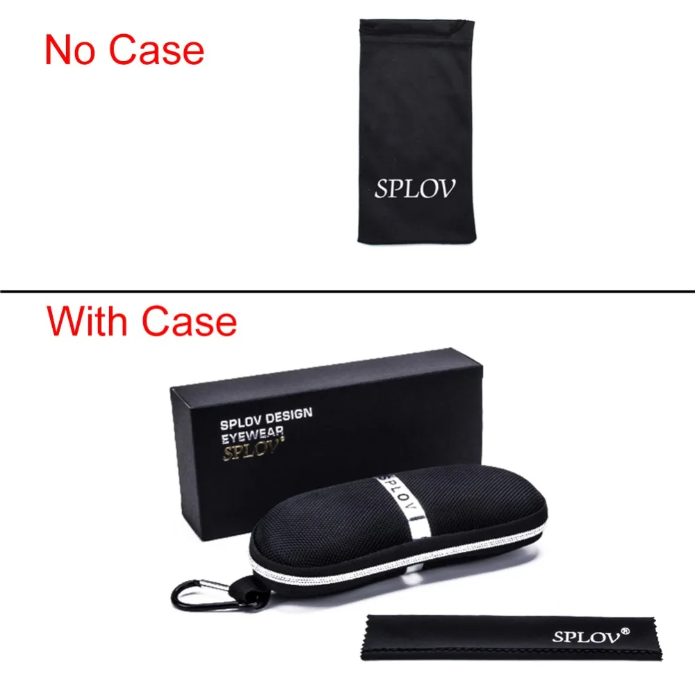 Солнцезащитные очки без оправы SPLOV для мужчин и женщин поляризационные в