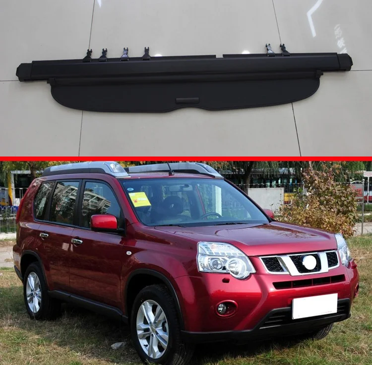Чехол для Nissan X Trail T31 Rogue 2008 2013 алюминиевый + холст задняя крышка багажника