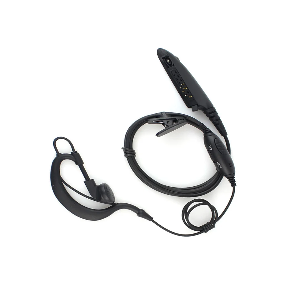 Super Quality PTT VOX MIC Headset for Motorola Walkie Talkie HT750