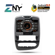 10,1 “HD Автомобильная магнитола на андроид для Renault Clio 2013 2014 2015 2016 2017 2018 Авто Радио FM RDS gps навигации сзади камера без DVD