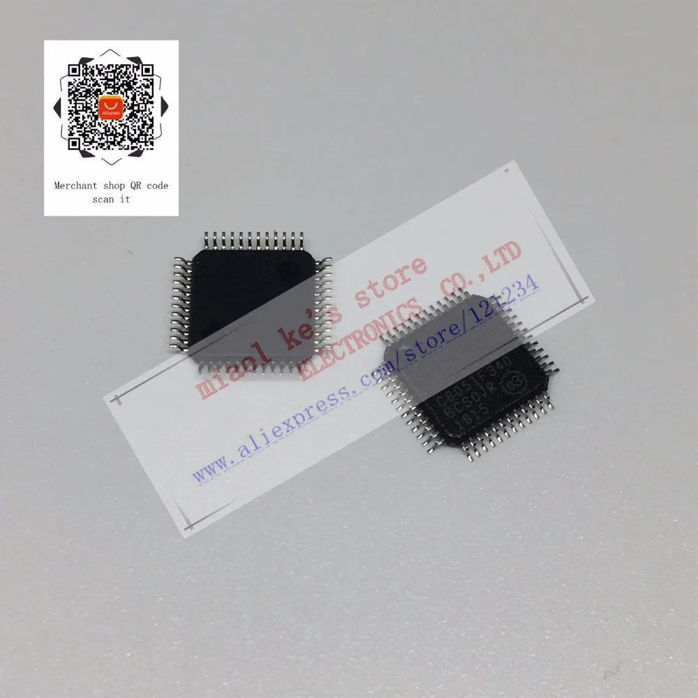 [5 шт./1 лот или 10 шт/1 лот] 100% новый C8051F340-GQR C8051F340 C8051-IC MCU 8BIT 64KB (64 K x 8) вспышка 48 TQFP 2,7 V-3,6 V 48 MHz (7x7)