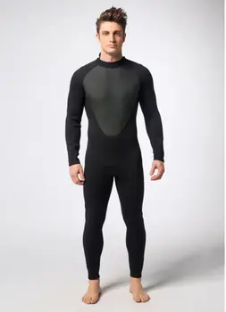 

2017 Black diving triathlon neoprene wetsuit for swimming surf men Scuba 3mm Equipment Split Suits Spearfishing,Free shipping