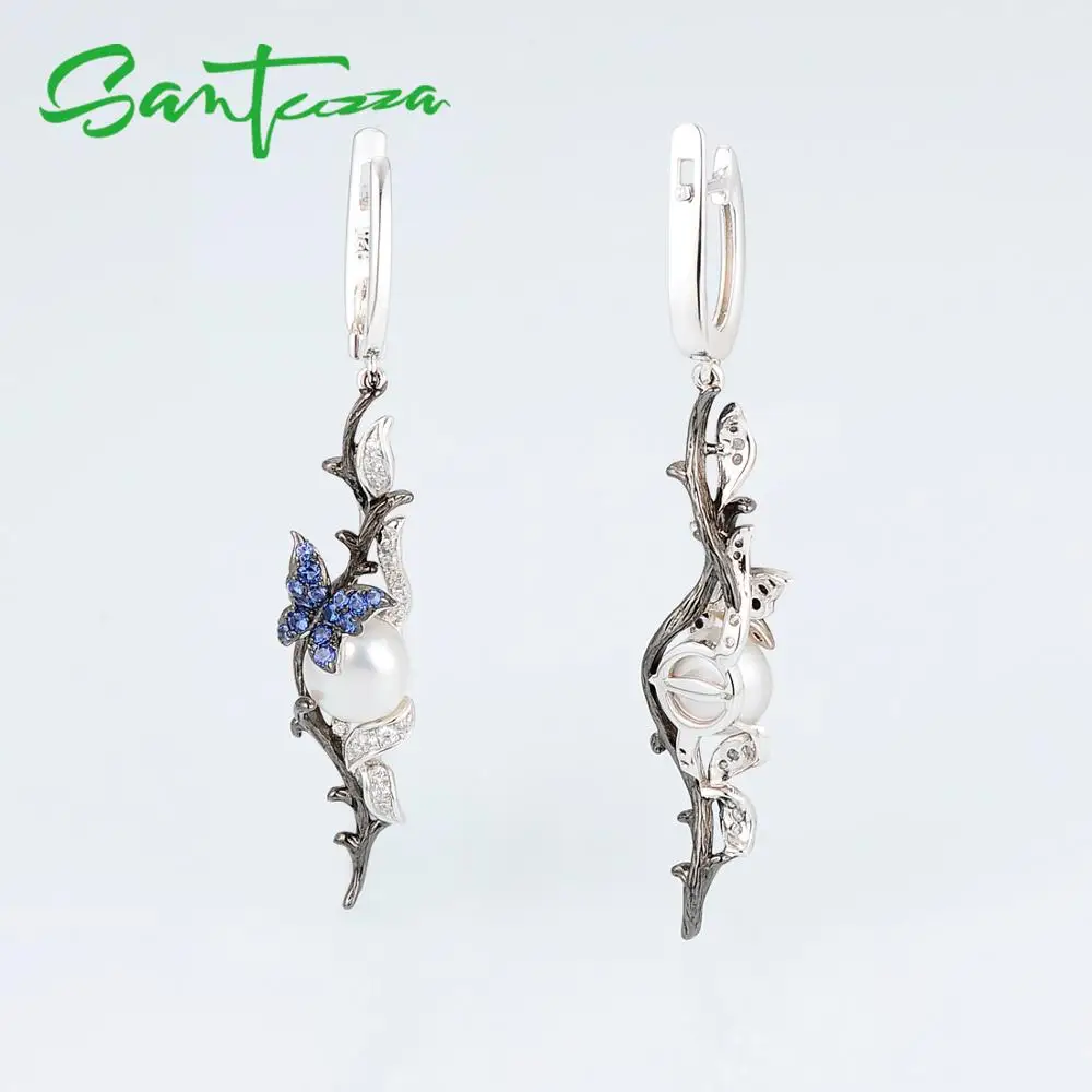 E307634BNFZSK925-SV5-Silver Earrings